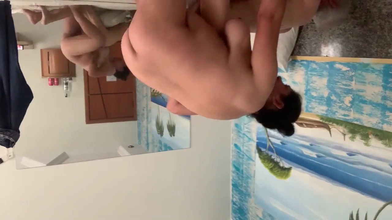 Double penetration in three ways porn video