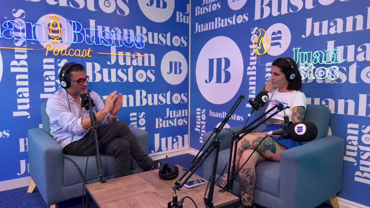 Blaze Rager's passionate anal encounters with well-endowed partner discussed on Juan Bustos Podcast porn video